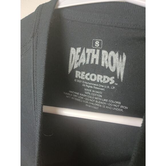 Death Row Records Christmas on Death Row Graphic T-shirt Men's Size Small Black - Picture 2 of 3